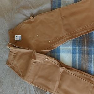 Carhartt loose fit brand new firm duck double front utility work pant